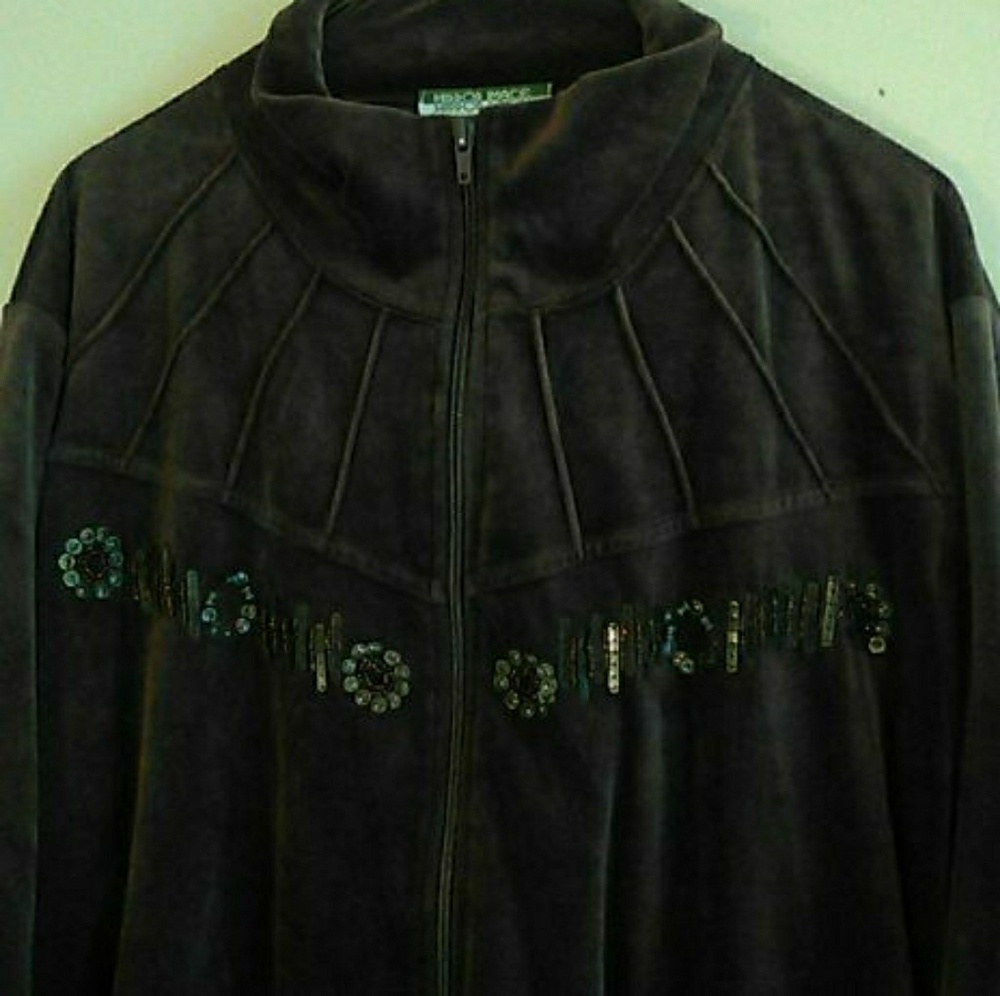 Mirror Image women's zip up jacket size 2X